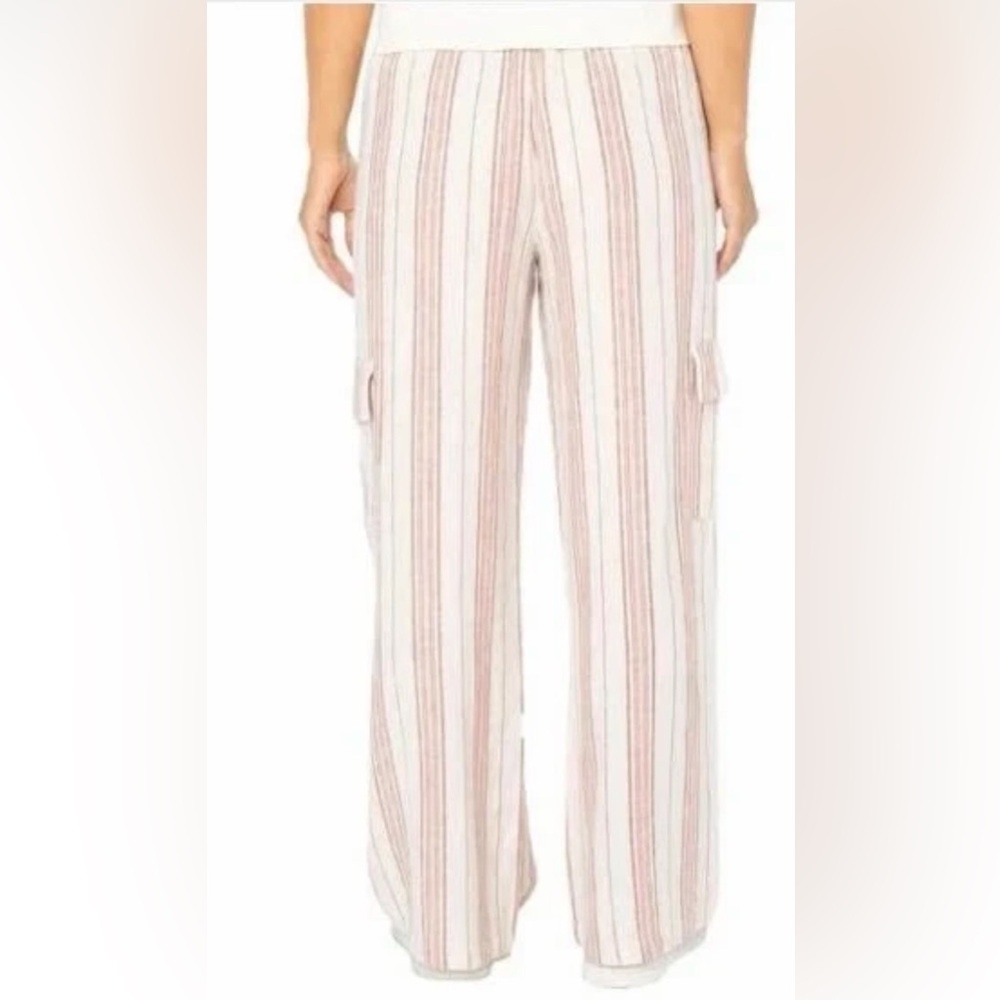 DONATING SOON- ROXY Costco Striped Cargo Pocket Pants - Picture 7 of 7
